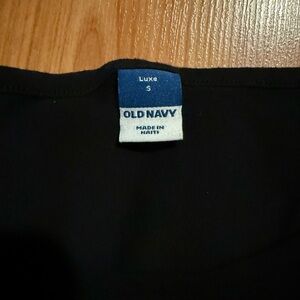 Old Navy Luxe Tee | Black | Small